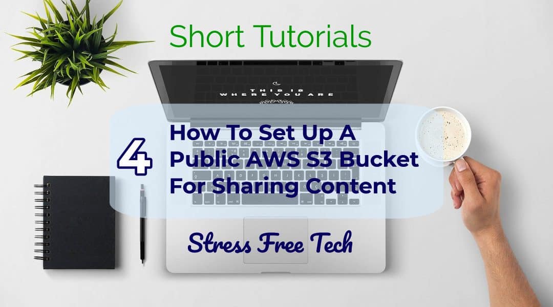 how to setup shared storage on AWS S3