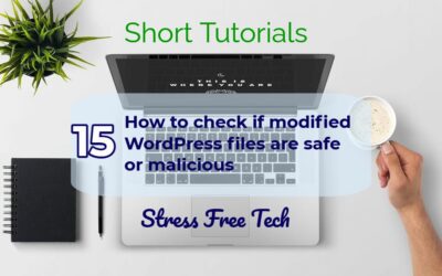 How to check if modified WordPress files are safe or malicious